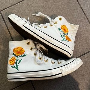 Customized converse sneakers